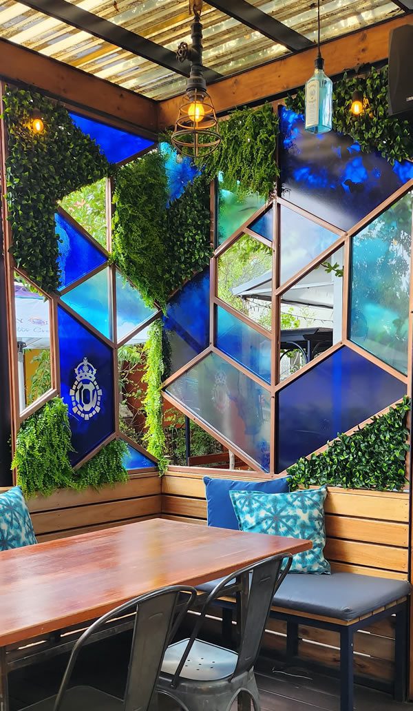 Greenery promotes workplace wellness.